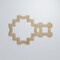 Ekena Millwork Large Cordova Decorative Fretwork Wood Wall Panels, Hickory, 35 1/8"W x 23 3/8"H x 3/8"T WALW24X24X0375CRVHI - alternate 4